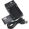 DSTE BP-70A BP70A Li-ION Batteria e caricatore USB Costume Compatibile per Samsung ST30 ST60 ST65 ST66 ST67 ST70 ST80 ST90