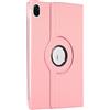 INSOLKIDON Compatibile con HUAWEI HONOR PAD 8 12 Inch Tablet Custodia protettiva in pelle Cover con Funzione di Supporto, Auto Svegliati/Sonno,Cover Protezione in PU Pelle (Pink)