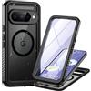 Focusor Cover per Google Pixel 11, IP68 Impermeabile Antiurto 360 Completa | Nero,Waterproof,Resistente,Integrale,Protezione Dello Schermo,Compatibile con Mag-Safe,Antipolvere,Anti Urto,Subacquea,Rigida