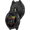 KUTEWEU Custodia per Garmin Forerunner 265 Cover, TPU di Ricambio Custodia Protettiva Colore in Silicone Case Bummper Protettiva Antiurto e infrangibile per Garmin Forerunner 265 (2 Pezzi Nero)