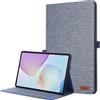 Generico DayQiQiPu Custodia per Huawei MatePad 11,5 TXZ-W09 (11,5 Pollici, 2025) Flip Caso con Supporto e Slot per Schede, Auto Sveglia/Sonno, Regolazione Multi-Angolo Antiurto - Denim Blu