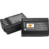 DSTE 2PCS DMW-BLK22 Batteria Compatibile per Panasonic Lumix S5 DC-S5K DC-S5GK