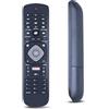 RYQIF Telecomando di ricambio adatto per Philips TV Universal Remote Control