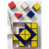 EDITORIAL CEAMIC Ceamic - 16 cubi di Kohs. Bianco, Rosso, Blu e Giallo