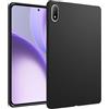 QJONSIU Cover Compatibile con OPPO Pad Mini, Antiurto Ultra-sottile Posteriore Antiscivolo, Morbido TPU Protettiva-Nero