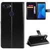 QiongniAN Cover per ASUS Zenfone Max Plus ZB570TL,Custodia per ASUS ZenFone Max Plus M1 X018D / ZenFone Pegasus 4S ZB570TL Custodia Portafoglio in Pelle Flip Case Black