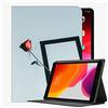 YENDOSTEEN Custodia Cover Compatibile con iPad 9 Generazione/iPad 10.2 2021 2020 2019 / iPad 8. 7. Generazione,Cornice fiore rosa 201920 Cover con Auto Svegliati/Sonno