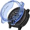 KUTEWEU Custodia per Garmin instinct 2/Garmin instinct 2S, TPU Clear Silicone Protettivo Case Skins Copertura Resistente Cover Shell per Garmin instinct 2/Garmin instinct 2S (instinct 2S, Blu)