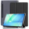 DAORANGE Custodia Cover per Samsung Galaxy Tab S10 FE 10,9 Pollici 2025 / S9 FE / S9 11 Pollici 2023 con Portapenne, Cover Ultra-sottile Leggero, Supporto Trifold e Auto Svegliati/Sonno (Nero)