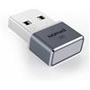 Norwii J20 Mouse Jiggler in Metallo, Undetectable Mouse Wiggler senza Fili | USB-A Mouse Mover Automatico, 3 Modalità, Pulsante Tattile, Tiene Attivo PC/Mac, Previene Sleep/Standby per Windows/macOS