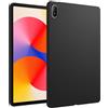 GIOPUEY Cover per Huawei MatePad 11.5 2025, Guscio posteriore in TPU morbido, Ultra-sottile, Anti-vibrazione e anti-scivolo - Nero