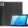 Kepuch Custer Cover per TCL Tab 10s 10.1,PU-Pelle Case Custodia per TCL Tab 10s 10.1 - Nero