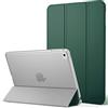 MoKo Custodia Protettiva Compatibile con New iPad Mini 5th Generation 7.9 2019/iPad Mini 4 2015, Case Leggero e Sottile, Semi-trasparente, Auto Sveglia/Sonno, Cover - Pino Verde