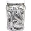TFD Supplies - Auricolari all'ingrosso, confezione da 50, colore: Bianco/Grigio