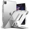 Ringke Fusion Plus e Supporto Tablet Outstanding Compatibile con iPad Pro 11'' Set Combinato - Clear & Light Gray