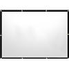 Generico Schermo Cinematografico Per Esterni Regolabile Schermo Cinema Portatile Esterno Materiale Poliestere Resistente UV Telo Proiezione Smartphone Tablet Home Theater Montaggio Rapido Cornice Elastica