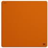 Fnatic MAX Focus 3 XL PRO - Tappetino per Mouse da Gioco, Superficie di Controllo in Tessuto Liscio Arancione, Rivestimento Resistente all'acqua, con Base in Schiuma PORON Antiscivolo (480x480x6mm)