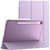 JETech Custodia per Galaxy Tab S10 Lite/S10 FE/S9 FE 10,9, Lavender | Cover Retro Traslucido Sottile, Supporto Tri-Pieghevole, Auto Svegliati/Sonno, Antiurto