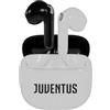 TECHMADE Juventus, Cuffie Senza Filo In Ear, auricolari con box ricarica Bianco/Nero