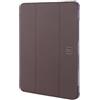 Tucano, Cover per iPad Air 10 e 9 (4ª/5ª Gen) e iPad Air 11 M2 (2024) e M3 (2025), Custodia Satin con Stand e Porta Apple Pencil, Cover Protettiva Anti-Shock in TPU e Policarbonato, Viola