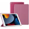 GUPENAA Custodia per iPad PRO 12,9 Pollici 2017/2015 (1a e 2a Generazione), Cover Posteriore Leggera TPU Morbido, Funzione di Sospensione/Riattivazione Automatica,Rosa