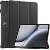 Kepuch Custer Cover per Oppo Pad 3 Pro/Oneplus Pad 2/ Oneplus Pad Pro,PU-Pelle Case Custodia - Nero