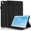 Succtopy Custodia per Lenovo Tab M10 HD 10.1 2018(TB-X505L /TB-X505F /TB-X605L /TB-X605F), PU Cover Tablet M10 Protettiva Slim Smart Protettiva Case Lenovo Tab P10(X705L/X702F),Nero
