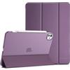 ProCase Cover iPad Pro 11 Pollici M5 2025/M4 2024 5 Generazione | Custodia iPad Pro 11(A2836 A2837 A3006), Ultra Sottile Leggero Cover con Auto Svegliati/Sonno -Viola Scuro