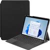 Generico DayQiQiPu Custodia per Microsoft Surface Go 4/ Go 3/ Go 2/ Go 10,5 Pollici Custodia per Tablet Ultrasottile Supporto Pieghevole, Custodia Protettiva Antiurto Multi View - Nero