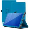 Envibe Custodia per Wacom Movinkpad Pro 14 14 Pollici, Cover Tablet Wacom Movinkpad Pro 14, Copertura Protettiva Pieghevole con Supporto per Matita e Cinturino da Polso, Protezione Completa. (Azzurro)