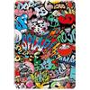 QJONSIU Cover Compatible con TCL Nxtpaper 11 Plus, Funzione Stand, Smart Cover con Auto Sleep Wake, Cover Protettiva in PU e PC Antigraffio-4