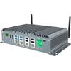 SunKol PC industriale senza ventole, PC desktop Windows 11 Pro, I7-10710U, 16 GB di RAM, 256 GB di SSD, 4xLAN, 4xUSB 3.0, 4xUSB 2.0, 6xCOM, 8xGPIO, doppio HDMI, VGA, TYPE-C, Wi-Fi, mini computer