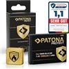 PATONA Protect Batteria per Panasonic DMW-BLG10 BLG10E DMC-GF6 1000mAh | Batteria di ricambio per Lumix DC GX9 TZ202 TZ91 DMC GX7 GX80 LX100 TZ101 TZ99 TZ80, 100% identica all'originale