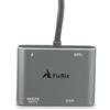 FixRix LS-HD003 - Docking station USB-C 4 in 1 con HDMI 4K, VGA, USB 3.0 e 100 W PD