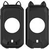 Generic Custodia in silicone per Garmin Edge 1050, custodia protettiva a guscio di gatto, antigraffio, antipolvere, colore nero