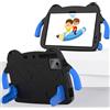 ZORSOME Custodia per bambini Lenovo Tab M11 (TB-330FU/330XU) da 11, leggera EVA+PC, custodia protettiva antiurto per bambini, con maniglia + tracolla, nera