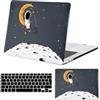FFBOFFC Custodia per MacBook Pro 13 A1278 (versione con CD-ROM), astronauta | 2012-2008, Custodia rigida in plastica resistente alle crepe con grafica premium e pellicola protettiva per tastiera
