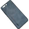 Kepuch Silklike Cover per Huawei P10 Plus - Custodia Case Piastra Metallica Incorporata per Huawei P10 Plus - Blu