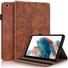 Succtopy Cover Galaxy Tab A8 10.5 2021 SM-X200/X205/X207 Custodia in Pelle PU Flip Stand Cover Samsung Tab A8 2021 Portafoglio Porta Penna Slot Card Tablet Custodia Samsung Galaxy Tab A8 2021 Marrone