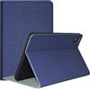 Qiawum Custodia a libro con supporto per ALLDOCUBE iPlay60 Mini Pro / iplay60 Mini Turbo Case Tablet 8.4 pollici 2024 custodia con funzione di supporto custodia protettiva (blu)