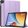MoKo Custodia per Xiaomi Redmi Pad 2 9,7 2026, Taro Viola | Custodia Ultra Sottile, Supporto Pieghevole Intelligente, Cover Protettiva Sottile, in Pelle PU, Auto Sleep/Wake