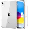 DAORANGE Custodia per iPad (A16) 11a Generazione 11 Pollici 2025, iPad 10a Generazione 10,9 Pollici 2022, Cover in TPU Trasparente Sottile Antiurto per iPad 11/10