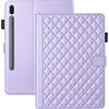 Vaitasy Custodia per Samsung Galaxy Tab S6 10.5 Pollici 2019 | Business Pelle PU Tablet Cover per Galaxy Tab S6 con Portafolio Supporto Funzione Viola