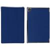REY Custodia Smart Cover pieghevole per HUAWEI MEDIAPAD T3 10 9.6, Flip Smart Cover, Custodia protettiva, Blu scuro
