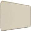 Sidorenko, tappetino per mouse 28x20 cm - Mousepad con bordi cuciti - Mouse pad antiscivolo - Supporto per mouse in sabbia beige, mousepad per PC con superficie liscia, mousepad piccolo, mouse pad per