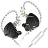 CCA KZ ZSN Pro X - Auricolari in-ear con doppio driver, 1 BA e 1 DD, con cavo, Hi-Fi, sportivi, per videogiochi, compatibili con telefono, computer, tablet, set regalo