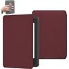 T TAKONE Custodia portatile per Kindle Paperwhite da 7 (12° Gen 2024) e Kindle Colorsoft Signature Edition 2024 - Custodia in pelle PU, leggera e portatile, perfetta per l'uso quotidiano e i viaggi