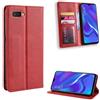 Elubugod Jielangxin Cover per Oppo RX17 Neo,Custodia in Pelle Custodia per Oppo RX17 Neo CPH1893 / R17 Neo Custodia Case Cover Red