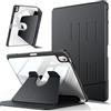 FINTIE Cover per iPad (A16) 11ª Gen 11 (2025) / iPad 10ª Gen 10.9 (2022) | con Portapenne, Multi-angolo Trasparente Custodia con Supporto Verticale Magnetica Ultra Stabile , Nero