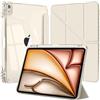EspZanthic Cover per iPad Air 11 M4/M3/M2, Air 5a/4a Gen 10,9 Custodia Case Galassia | Porta Pencil Bumper TPU Souple Dos Transparent Support Y Fold Protection Antichoc Design Fin Léger Multi Angles Lecture Vidéo